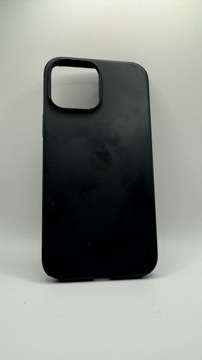 Silikonowe Etui IPhone 12 Pro Max Black
