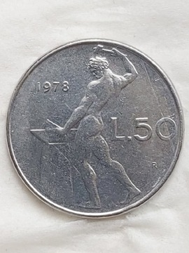 074 Włochy 50 lirów, 1978