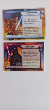 Star Wars Unlimited  Dart Vader i Luke Skywalker