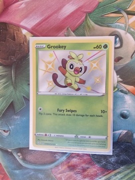 Grookey SV004/SV122 Shiny Rare