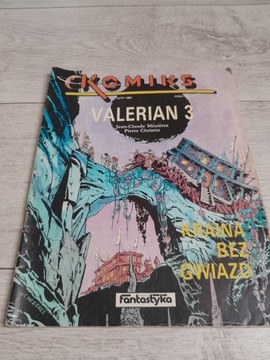 KOMIKS VALERIAN 3 KRAINA BEZ GWIAZD ZESZYT 8 1991