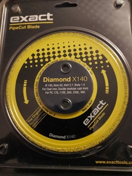 Piła diamentowa exact Diamond X 140
