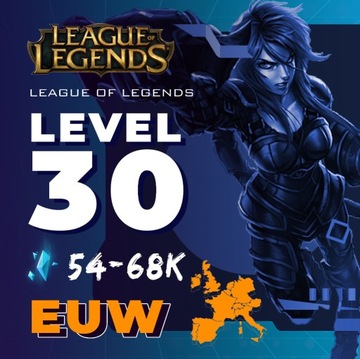 Konto League of Legends Lvl 30 EUW Smurf