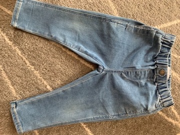 Spodnie jeansowe Zara r.92