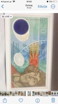 20zł „Mikołaj Kopernik”