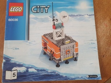 LEGO City instrukcja w formie papierowej 60036