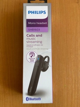 Philips Słuchawka Bluetooth Phil Shb1603