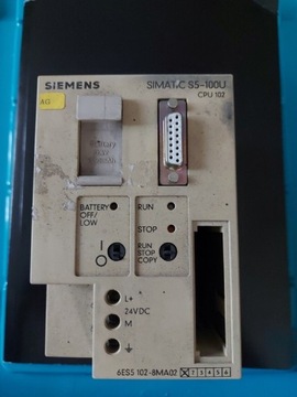 Sterownik PLC SIEMENS SIMATIC S5-100U CPU 102