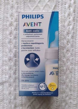 Phillips Avent butelka antykolkowa 125 ml 0m+