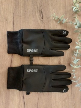 Męskie rękawice Rękawiczki zimowe sportowe nowe