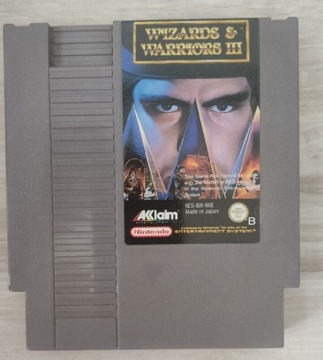 Wizards and Warriors III Nintendo NES PAL Unikat