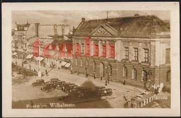 POZNAŃ Posen Wilhelmstrasse tramwaj foto