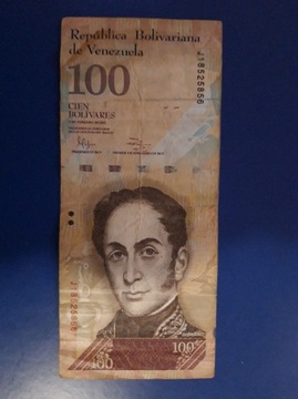 Wenezuela 100 bolivarów 2011