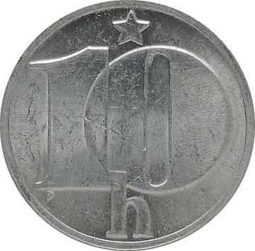 Czechosłowacja 10 haleru 1980, KM#80