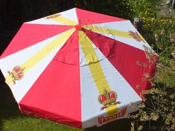 wielki 4m parasol ogrodowy, gastronomiczny, piwny