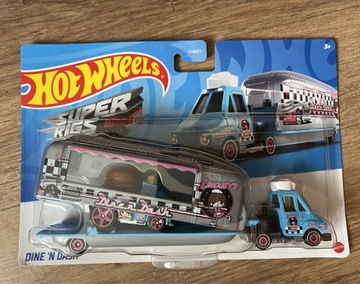 Hot wheels super rigs dine n’dash ciężarówka dziec