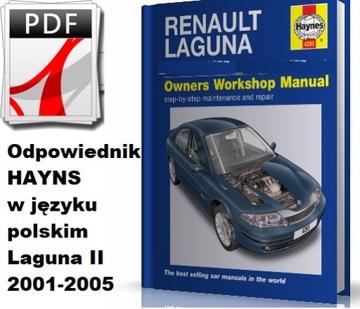 Instrukcja Obsługi + Serwisowa Renault Laguna II