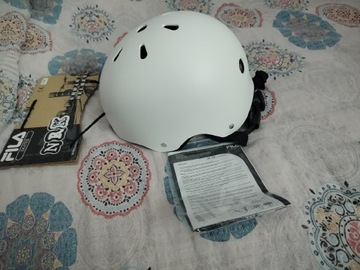 Kask biały FILA skate