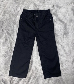 Czarne długie spodnie na gumce Calvin Klein
