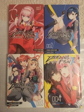 Darling in The Franxx Manga tom 1 - 8 komplet