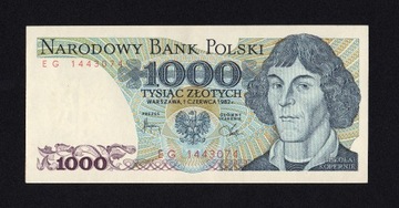 1000 złotych 1982 SER. EG