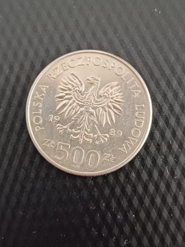 Moneta 500zł 50 Rocznica Wojny