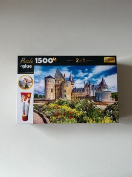 Puzzle Trefl 2w1 (1500 elementów, klej) 