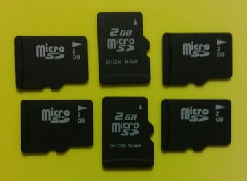 karta pamięci microSD 2 GB ~~ używana ~~ SUPERCENA