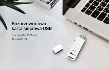 Bezprzewodowa karta sieciowa USB TP-LINK TL-WN821N