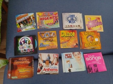 Składanki Dance płyty CD 14 sztuk 