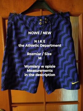NOWE  Nike  Męskie szorty na lato / kąpielówki, M