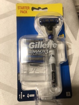 Gillette mach 3, 4 ostrza 