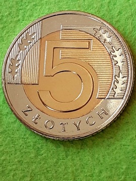 5 ZŁOTYCH 2023 MONETA MENNICZA