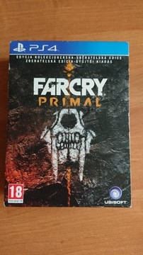 Far Cry Primal PS4 Kolekcjonerka Steelbook PL