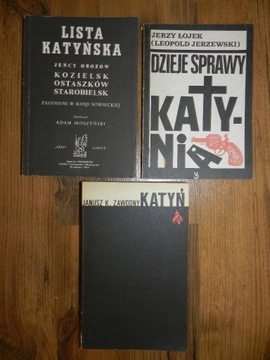 Lista katyńska Dzieje sprawy Katynia Zawodny Katyń