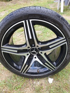 Alofelgi amg 19" komplet z oponami zimowymi