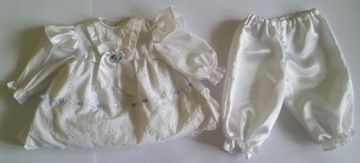 ubranko do chrztu strój dla dziewczynki - r. 68-74