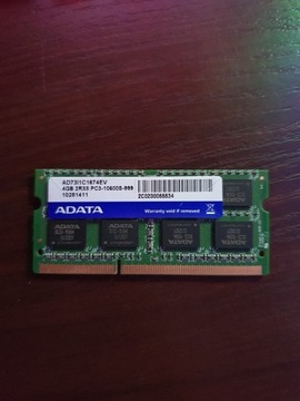 Pamięć RAM Adata 4GB DDR3-1333