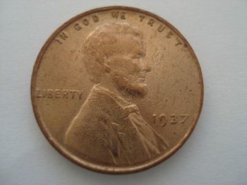 USA   1 cent   1937