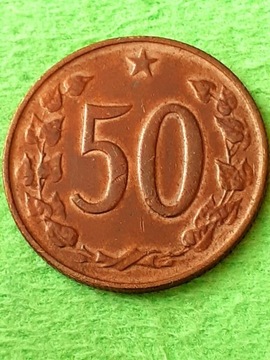 50 HALERZY 1965 CZECHY