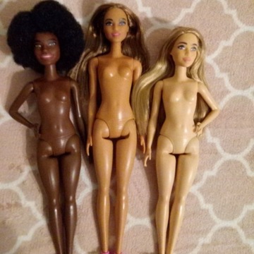 Barbie Fashionistas 3 lalki