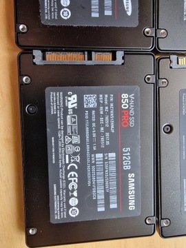 Dysk SSD Samsung 850 PRO 512GB 2,5" SATA III