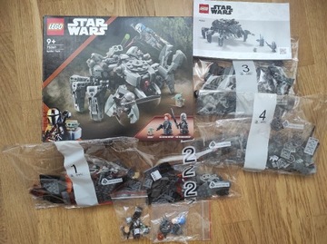 Star Wars  Lego Pajęczy czołg 75361 OPIS