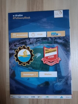 Program Stal Mielec -Chojniczanka Chojnice 2018/19