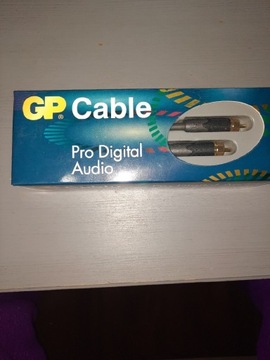 Kabel Digital audio  optyczny profesional 2m gold 