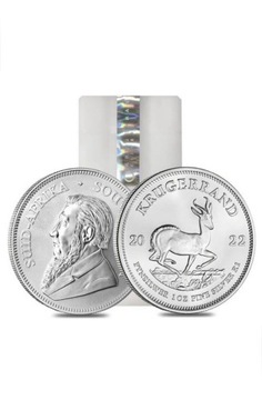 Krugerrand 2021 - tuba 25 uncji srebra