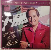 NEIL SEDAKA - ALL YOU NEED IS THE MUSIC WINYL