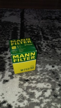 Filtr oleju mann filter W712/52