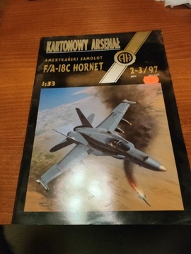 Kartonowy Arsenał. F-18C Hornet. Od 1 PLN. Wyprzedaż.