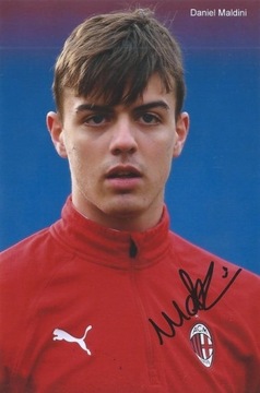 Daniel MALDINI oryginalny autograf! AC MILAN